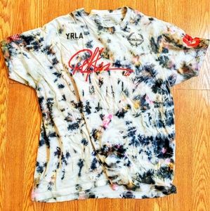 Young & Reckless Large Tee Shirt Custom Tie Dye